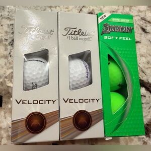 Titleist and Srixon Golf Balls bundle